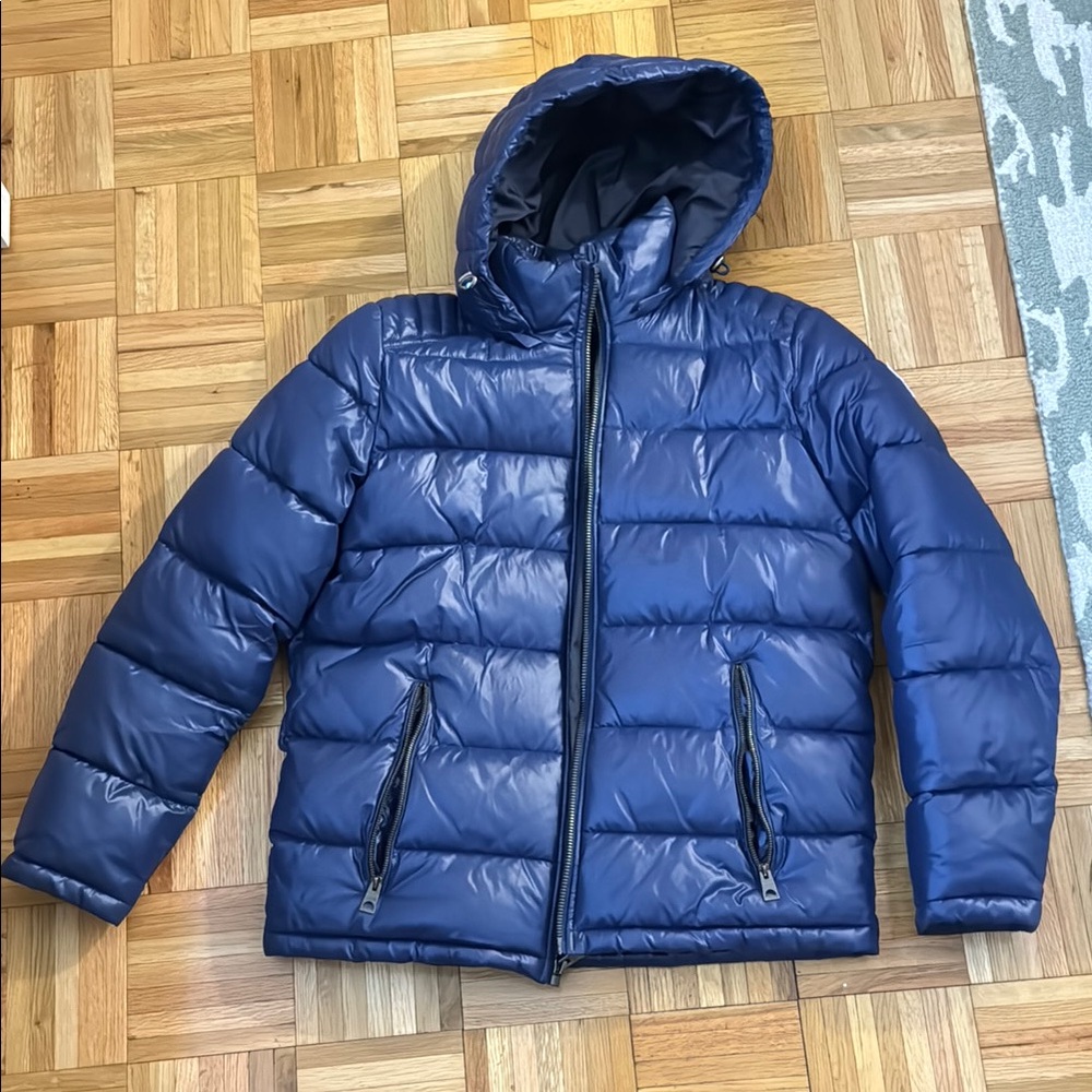 Guess Blue Puffer Size Medium
